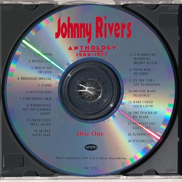 Johnny Rivers CD lot The Best of and Anthology 1964-1977 Disc One 081227079321 - Picture 5 of 10